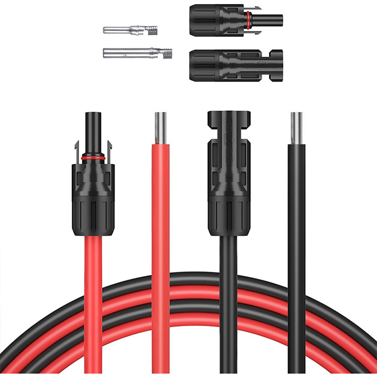 5 jalga 10AWG (6mm2) päikesepaneeli traat